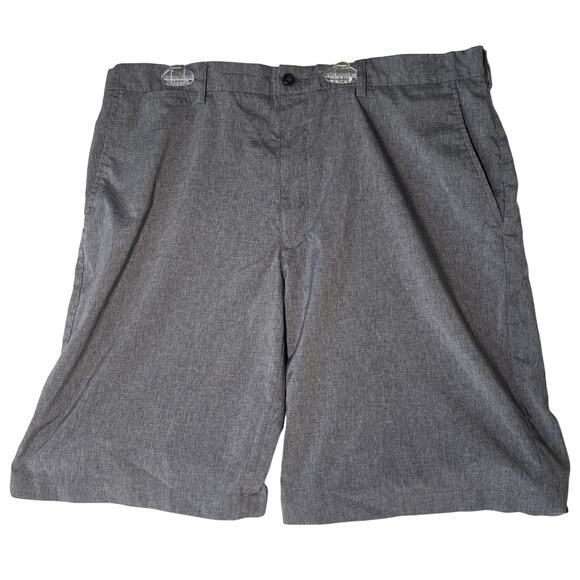 PGA Tour Men's Performance Golf Shorts Flat Front Dark Gray Size 38 Waist - Picture 1 of 4